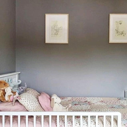 Safetots Wooden Bed Guard, White, 38cm High x 110cm Wide, Toddler Bedrail for Safety, Secure Child Bed Rail, Pre-Assembled, Easy Installation