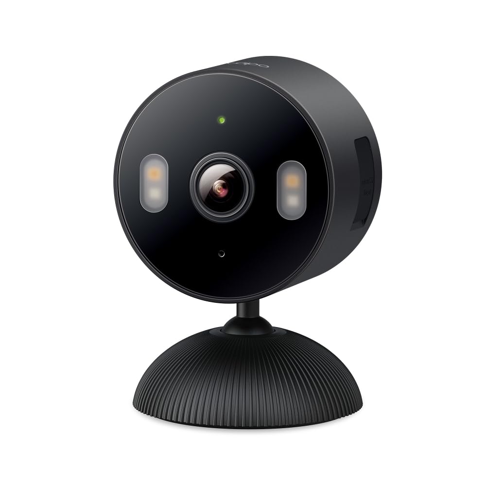 Tapo TP-Link 1080P Indoor Security Camera for Baby Monitor, Dog Camera w/Motion Detection, 2-Way Audio Siren, Night Vision, Cloud & SD Card Storage, Works w/Alexa & Google Home C100