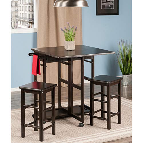 Winsome Suzanne Space Saver Set, for Kitchen, 33", Coffee