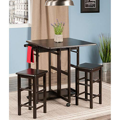 Winsome Suzanne Space Saver Set, for Kitchen, 33", Coffee