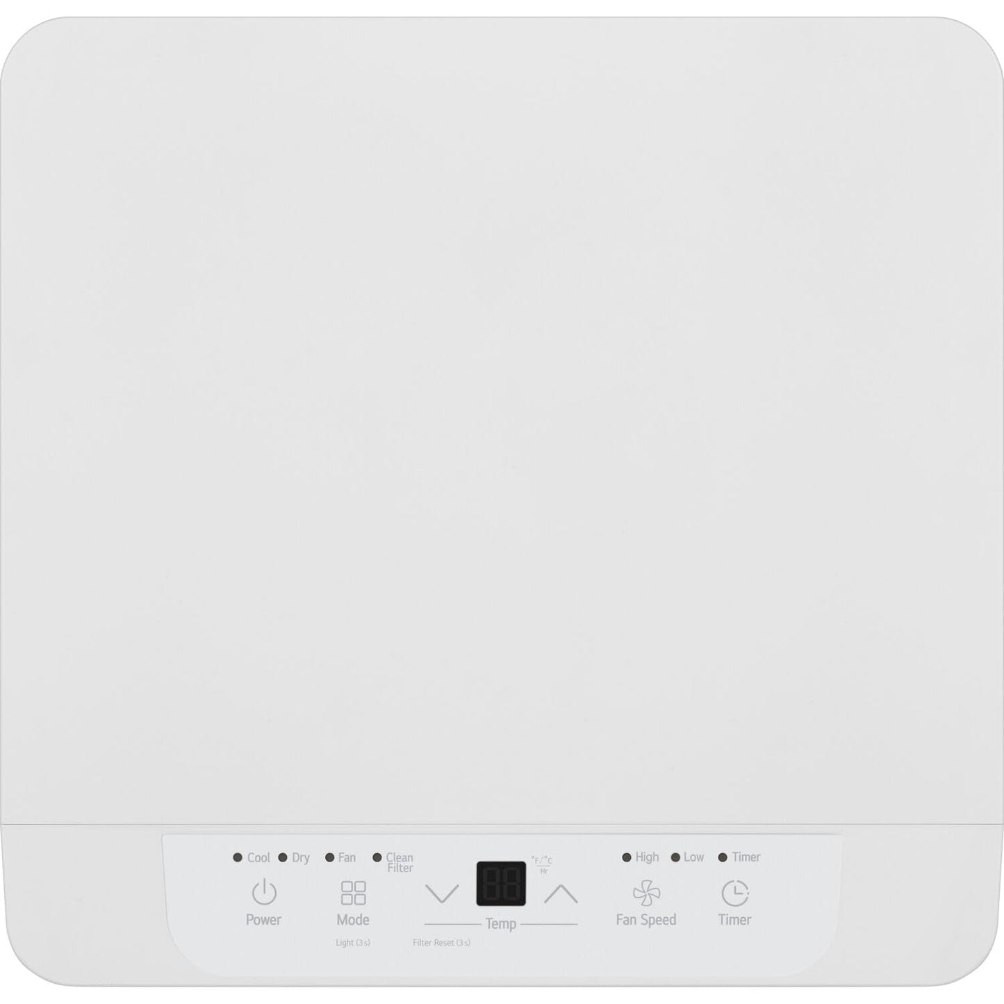 LG 6,000 BTU (DOE) / 10,000 BTU (ASHRAE) Portable Air Conditioner, Cools 250 Sq.Ft. (10' x 25' room size), Quiet Operation,LCD Remote, Window Installation Kit Included, 115V