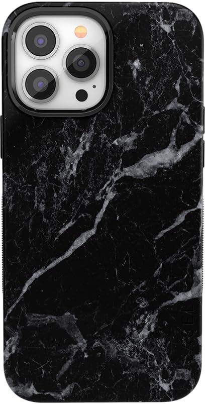 Casely iPhone 13 Pro Max Case | Black on Black | Compatible with MagSafe | Bold Protective Design