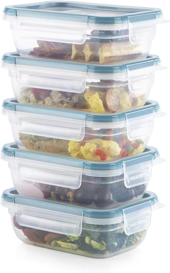 Snapware Plastic Total Solutions Food Storage Containers Set, Airtight &