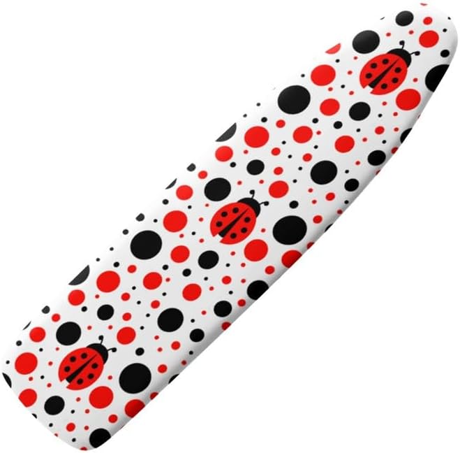 Cartoon Ladybug Ironing Board Cover 15x54 Inch Cute Lady Bug Iron Board Cover