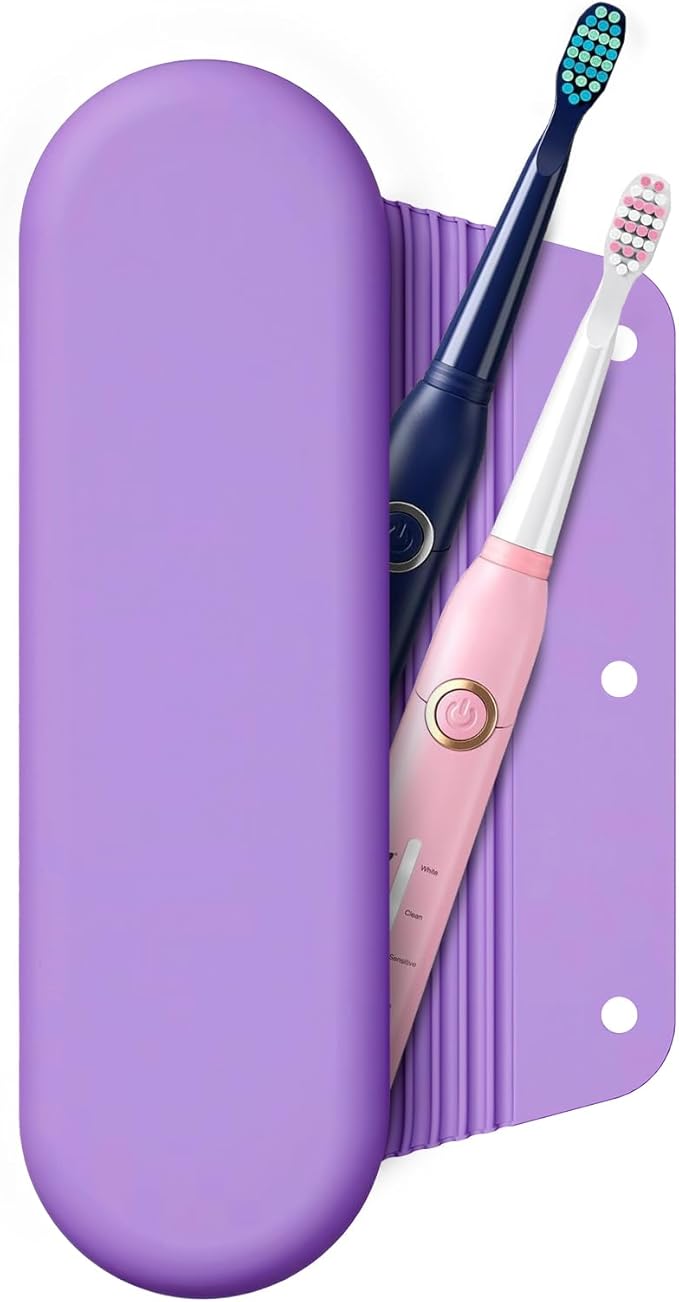 Silicone Electric Toothbrush Travel Case, Manual Toothbrush Travel Cover