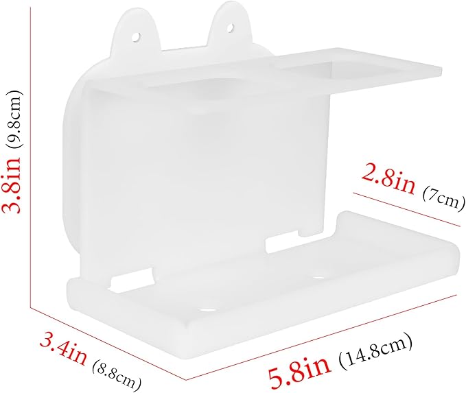 2Pack Electric Toothbrush Holder Wall Mounted, Electric Toothbrush Cord