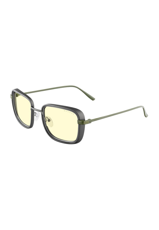 Fallout GUNNAR Gaming, Computer, Blue Light Blocking Glasses – Exclusive Vault 33 Glasses – Patented Performance Lens Technology - Amber Tint