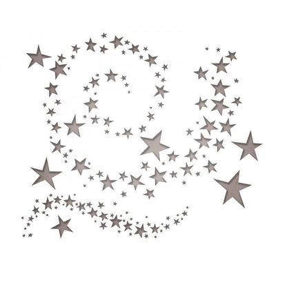 Sizzix Thinlits Dies Swirling Stars by Tim Holtz, 9-Pack, One Size, Multicolor - 663095