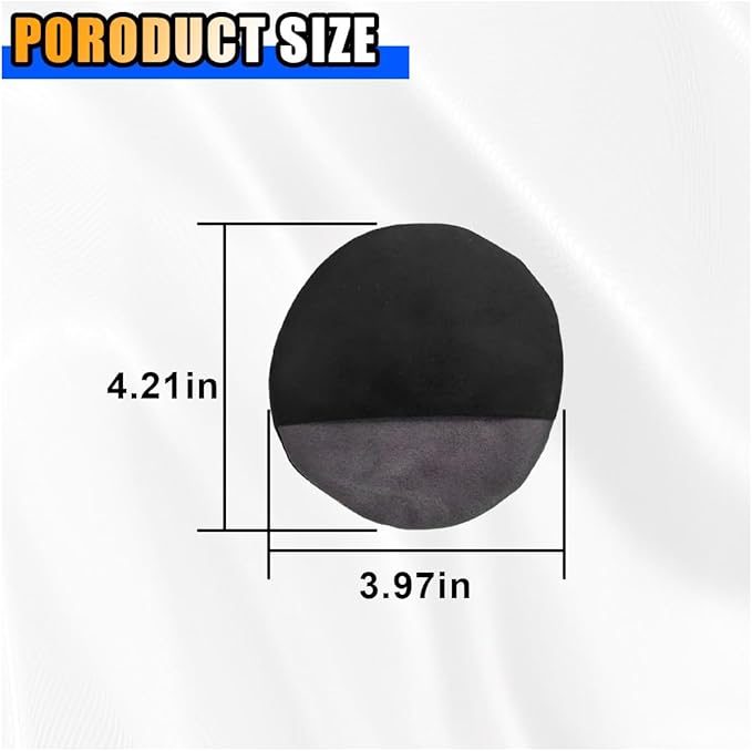 Round Car Touch Screen Cleaner Cloth, Microfiber Cleaning Pad Car Cleaning Wipes