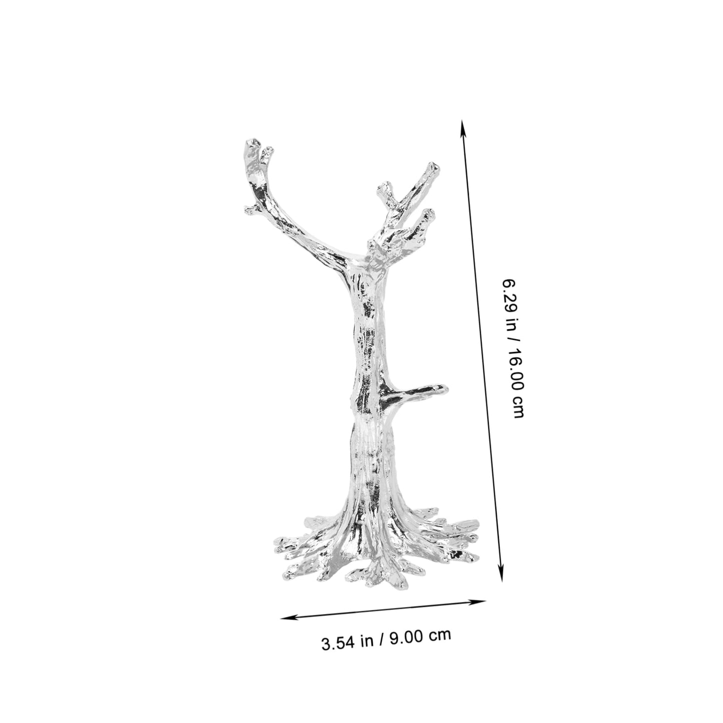 Hemobllo Creative Tree Branch Shape Crystal Ball Base Display Rack Premium Iron Ore Stand for Crystal Balls Delicate Sphere Holder for Home Decor Compact Elegant Pedestal for Desk Table
