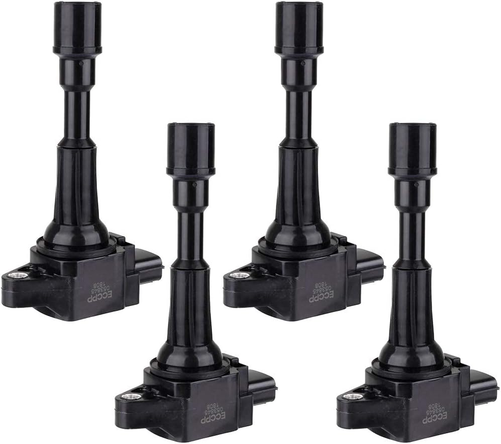 ECCPP 3 ignition coils with 3 iridium Spark Plugs,UF808,coils packs,for Smart Fortwo 2016-2017 0.9L‎224332428R,UF-808
