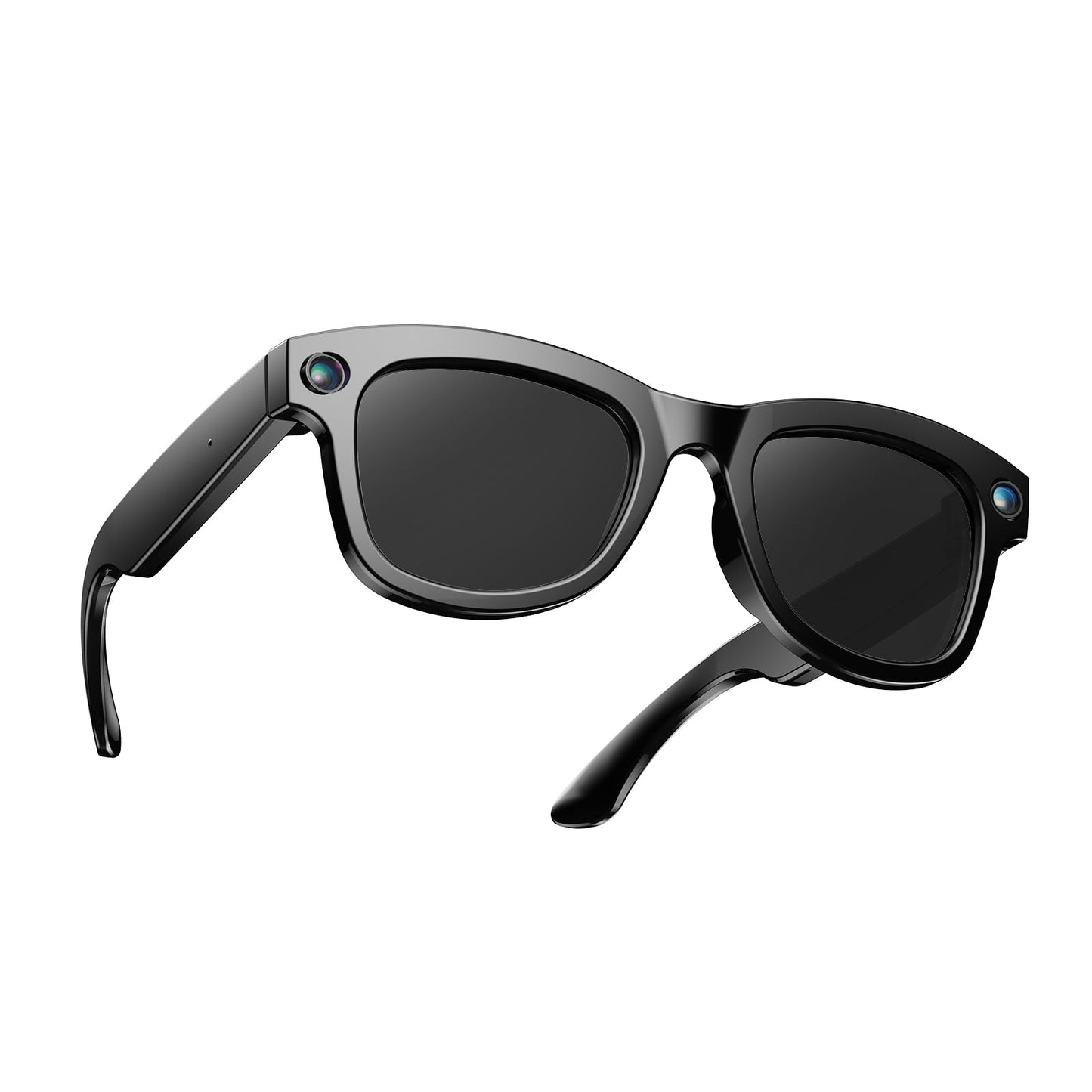 AI Smart Glasses, Bluetooth 5.4 Translation Glasses with 144 Language & Accents, Blue Light Filtering Lenses, Multifunctional Smart Glasses for Men Women, Travel Meeting Trade Business HY-C8 White