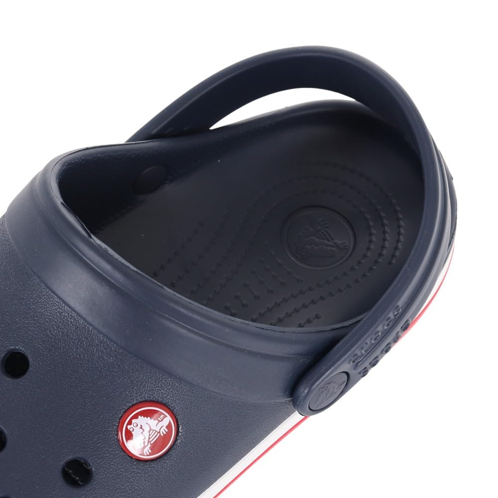 Crocs Unisex Kids Crocband K Clogs, Navy Red, 6 UK