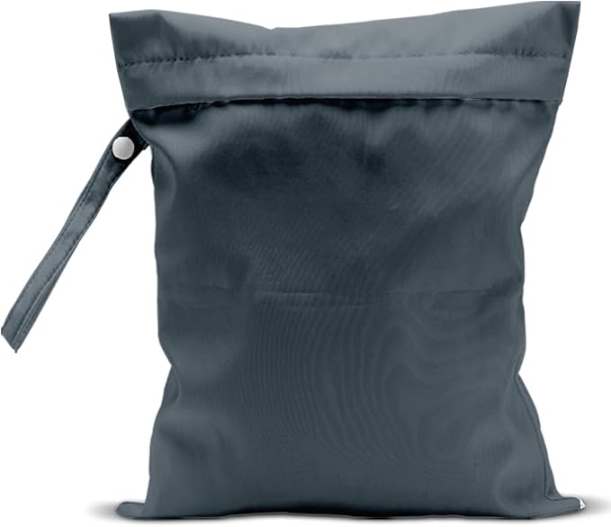 Waterproof Wet Bag for Swimsuit, Travel Beach Wet Dry Bag, Hidden Zipper