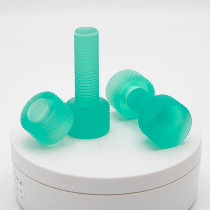Siraya Tech Blu - Tough Resin 3D Printing with High Toughness Resolution Strong and Precise 405nm UV-Curing 3D Resin for LCD DLP (Emerald Blue, 1kg)