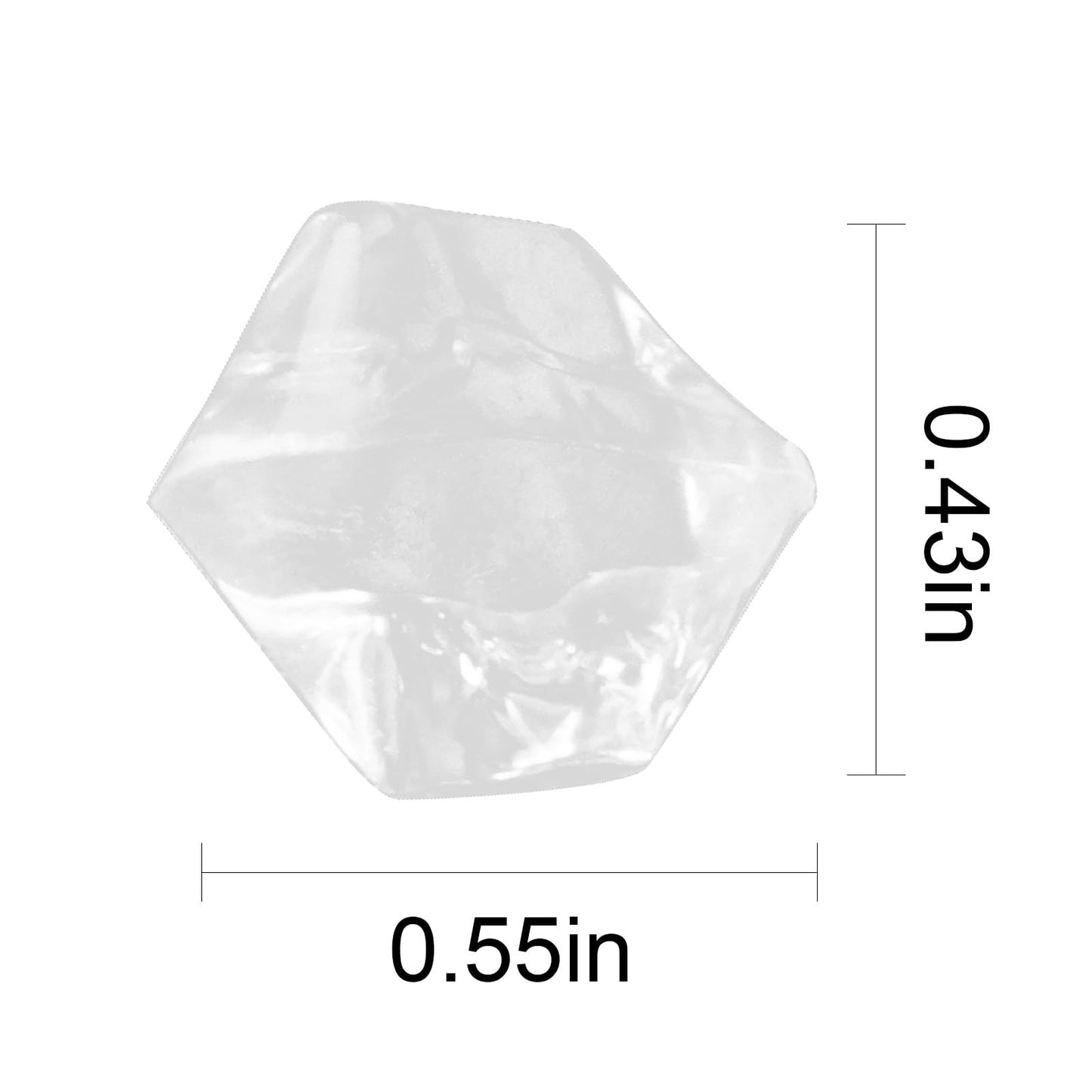 1.1Lb 800Pcs Fake Ice Cubes Clear Artificial Ice Diamonds Acrylic Rocks Vase Fillers for Centerpieces Wedding Christmas Party Table Desktop Fountain Accessories Fish Tank Aquarium Decorations