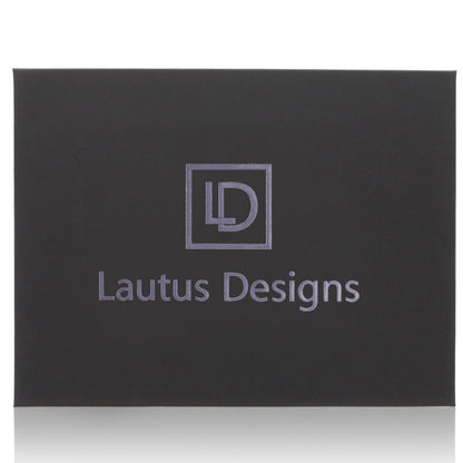 Zippered Portfolio Binder with Junior Legal 5x8 Notepad - Dark Brown PU Faux Leather Business Padfolio Organizer Folder with 8 Inch Tablet Sleeve & Gift Box by Lautus Designs