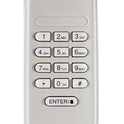 myQ Smart Garage Door Video Keypad with Wide-Angle Camera,Customizable PIN Codes,and Smartphone Control–Take Charge of Your Garage Access Works with Chamberlain, LiftMaster and Craftsman openers,White