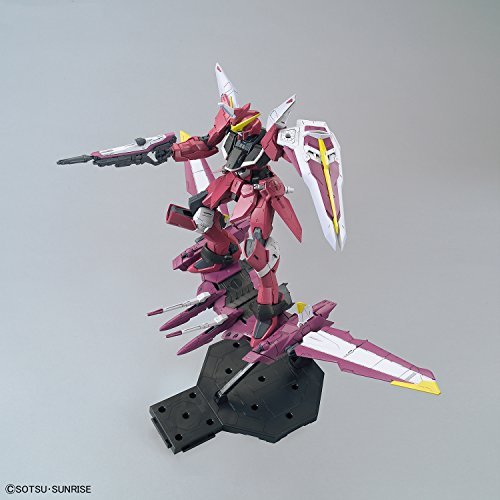BANDAI SPIRITS BAN216382 Justice Gundam Seed Bandai MG Hobby Figure, Multi-Colored, 8 Inches