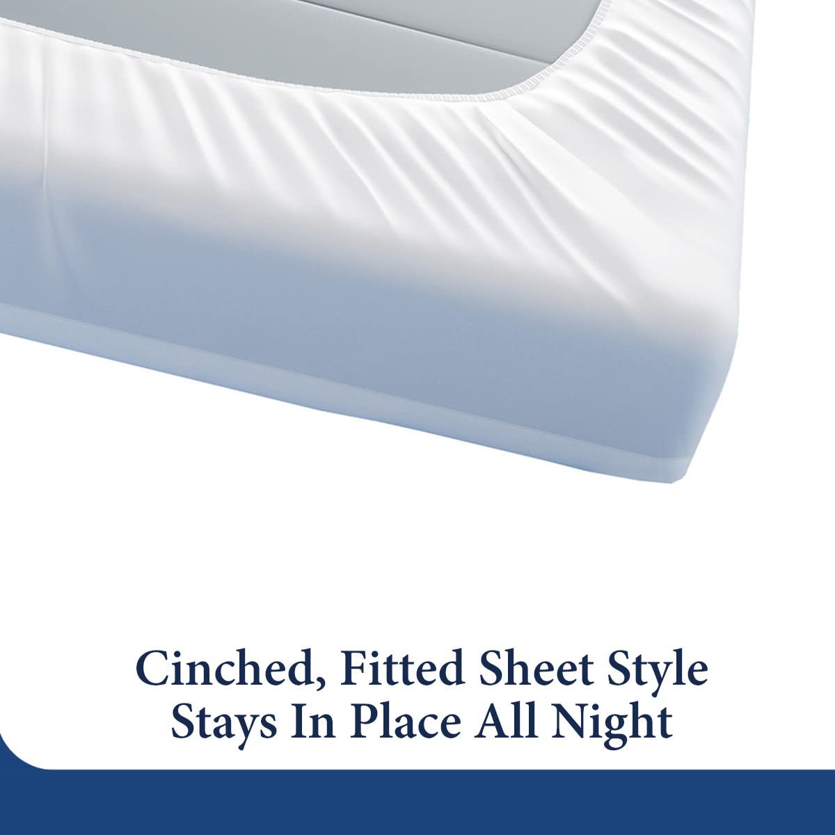 Cosy House Collection Luxury Mattress Protector - Blend of Rayon Derived from Bamboo - Master Bedroom Essentials - Ultra Soft Comfort, Stays Cool & Quiet - Premium Fitted Sheet Style (King) White