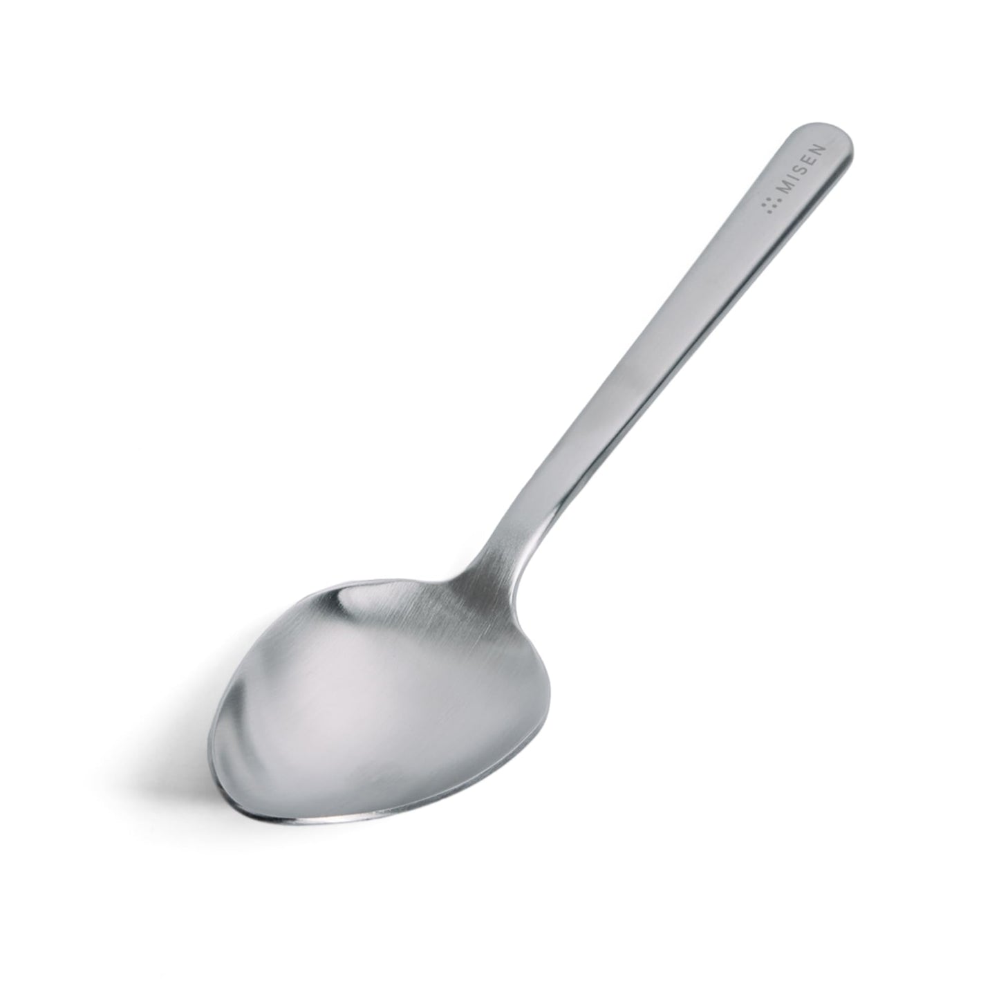 Misen Plating Chef Spoon – Stainless Steel Precision Cooking and Serving Spoon with Tapered Tip for Saucing Basting Drizzling Stirring Scooping and Restaurant Quality Plating at Home