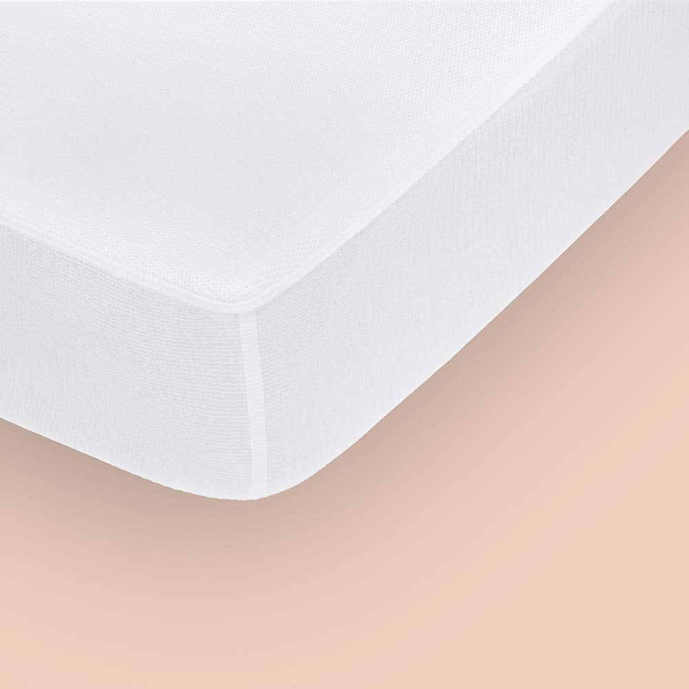 Casper Sleep Waterproof Mattress Protector, Queen, White