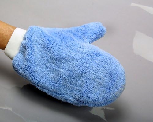 Eurow Microfiber Terry Weave Dusting & Polishing Mitt, Scratch-Free, Ultra-Soft