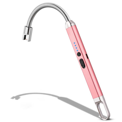 MEIRUBY Electric Candle Lighter, Valentine's Day Gifts for Women Mom Men Wife, USB Arc Rechargeable Windproof Long Lighter for Candle BBQ Birthday Housewarming Gift Idals