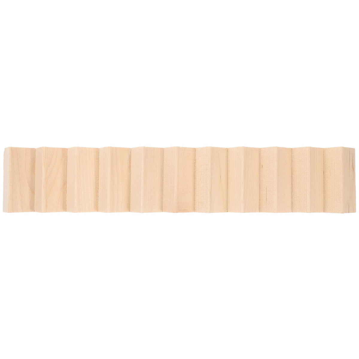 Artibetter Mini Staircase Wooden 1/12 DIY Stairway Accessory Model Without Armrest for Mini House Scene 1Pc (Pack of 2)