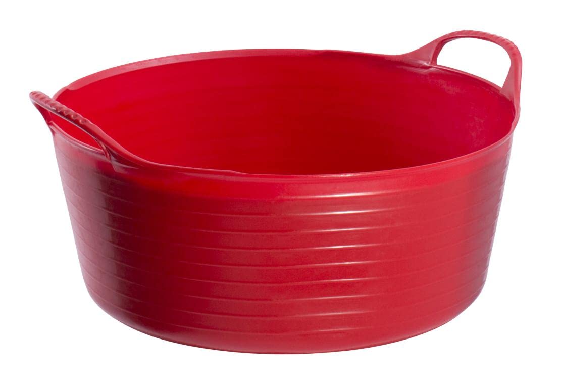 Tubtrugs SP15R 15 Litre Small Shallow Tubtrug - Red