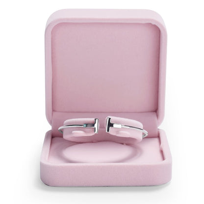 Oirlv Pink Velvet Bangle/Bracelet Gift Box Jewelry Storage Box Accessories Case