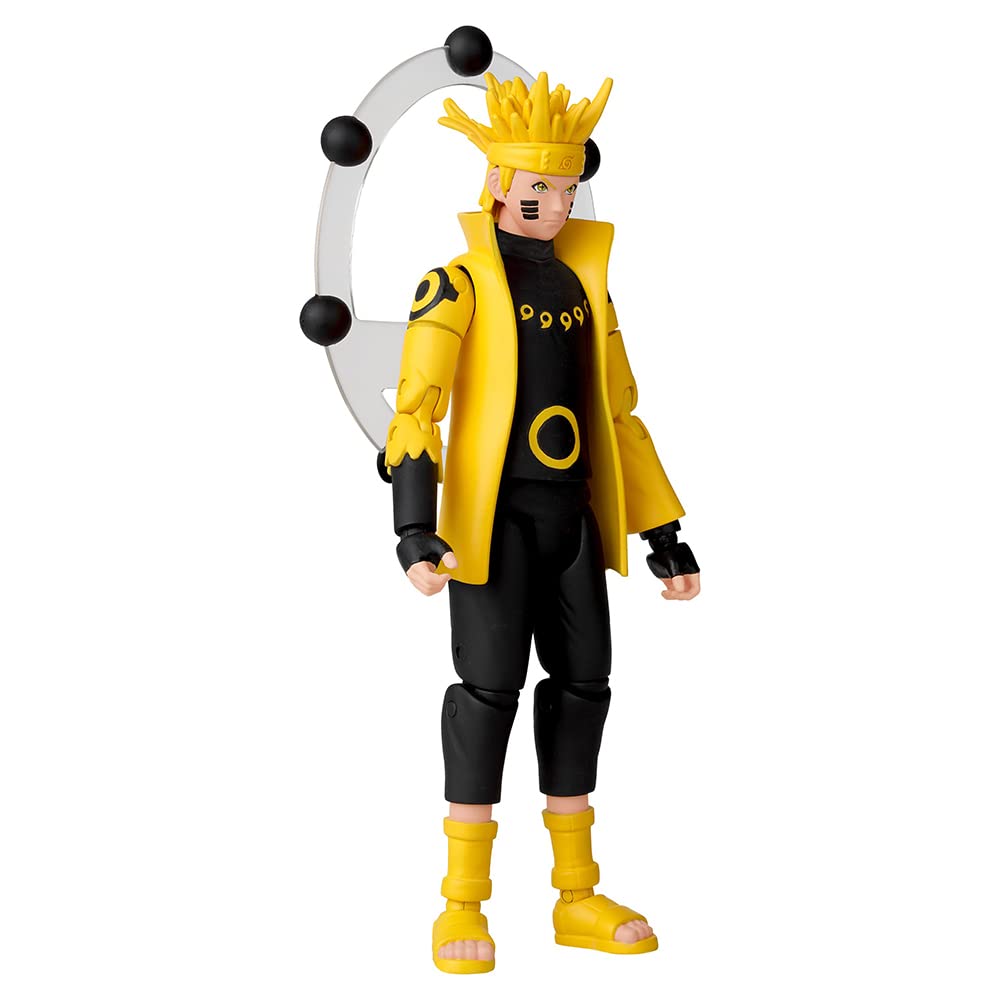 ANIME HEROES Naruto Action Figure Naruto Sage Of Six Paths | 17cm Naruto Figure With Extra Hands And Accessories | Naruto Shippuden Anime Figure | Bandai Action Figures For Boys And Girls