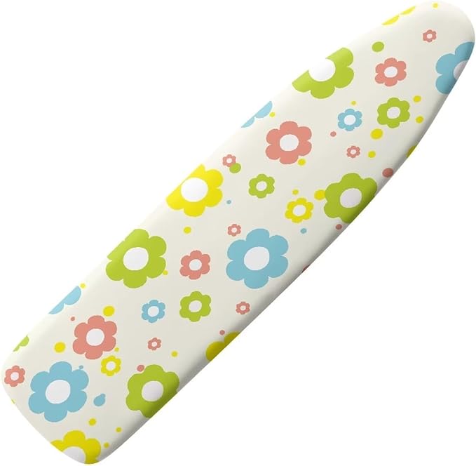 Colorful Hippie Flowers Ironing Board Cover and Pad Soft Fabric Cover
