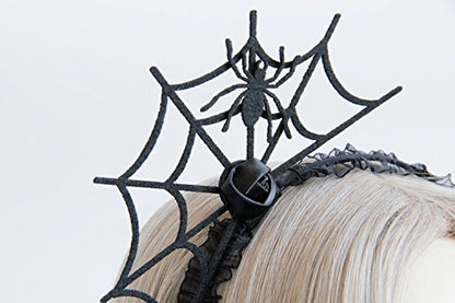 Love Sweety Halloween Spider Ghost Pumpkin Hair Hoop Cosplay Devil Headband (Spider)