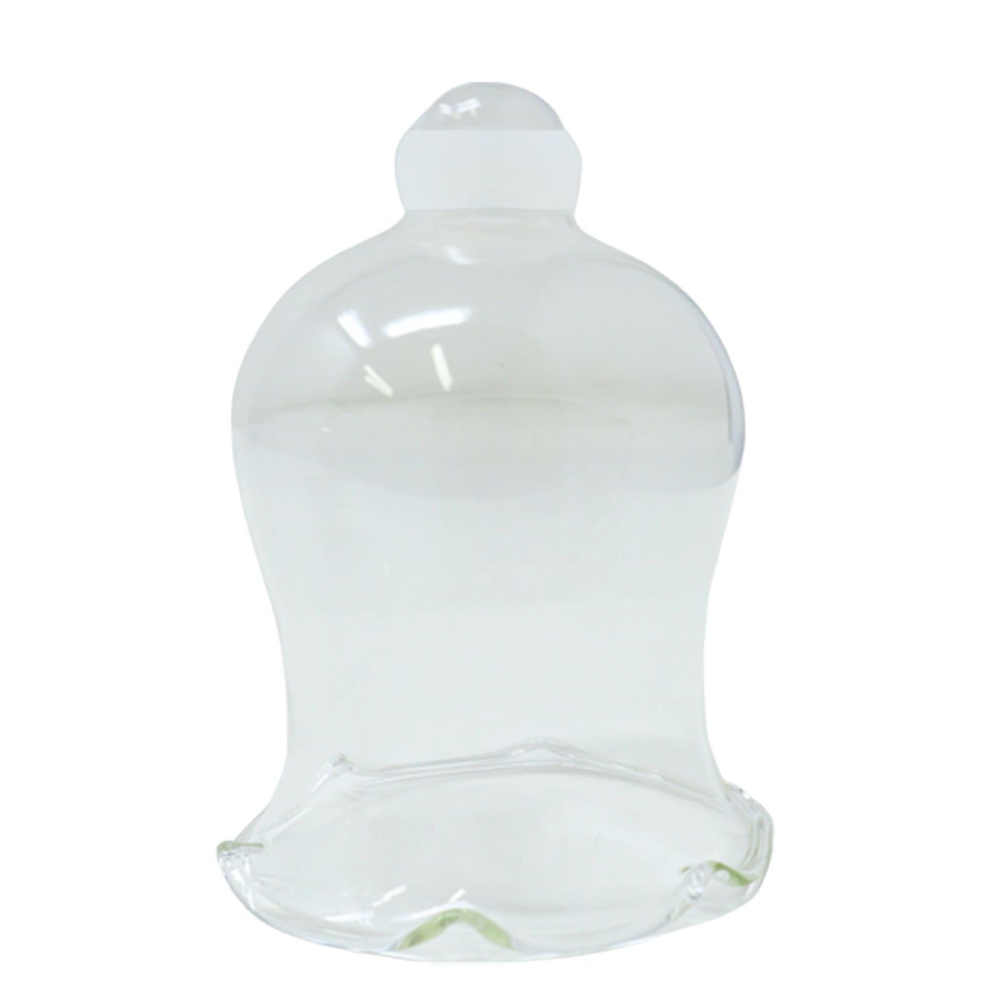 4E's Novelty Clear Glass Votive Cups with Peg - Pack of 6 - Tulip Votive for Candelabra Candle Holder, Home Interior Candle Sconce Glass Replacement Parts, Shabbat Candle Glass Oil Lamp (2.75" Tall)