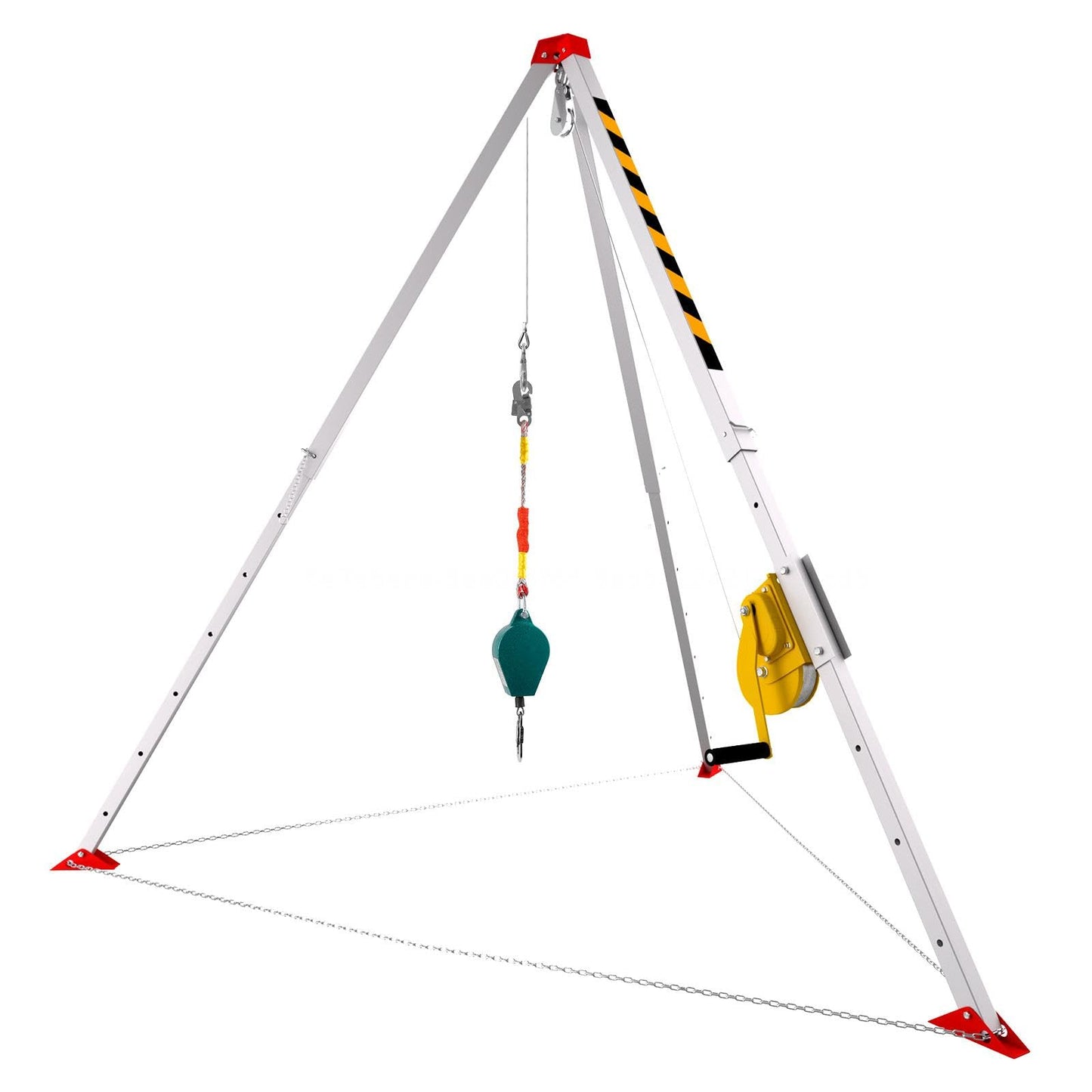 Traditional Confined Space Tripod, 1800lbs Confined Space Tripod Kit, Confined Rescue Tripod for Traditional (1800LBS)
