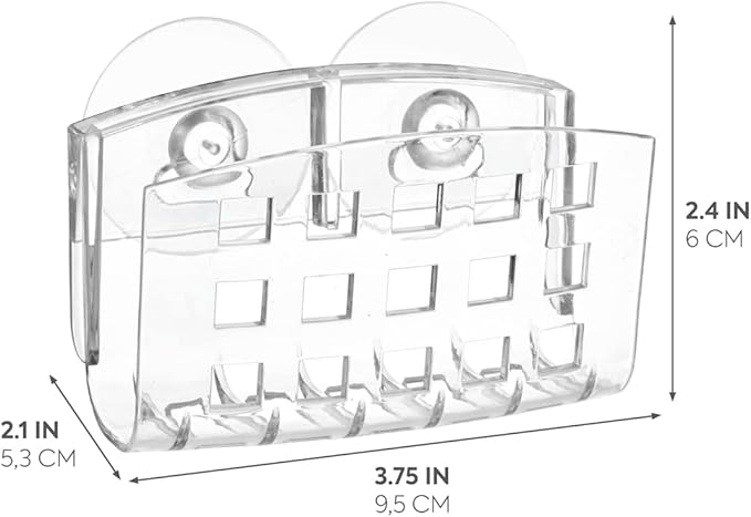 iDesign BPA-Free Plastic Sponge Holder