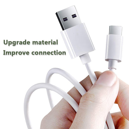 6ft USB-C to USB-A Fast Charger Cable for iPad Pro, Galaxy, MacBook Air, Nintendo Switch, Pixel, LG, Sony, OnePlus