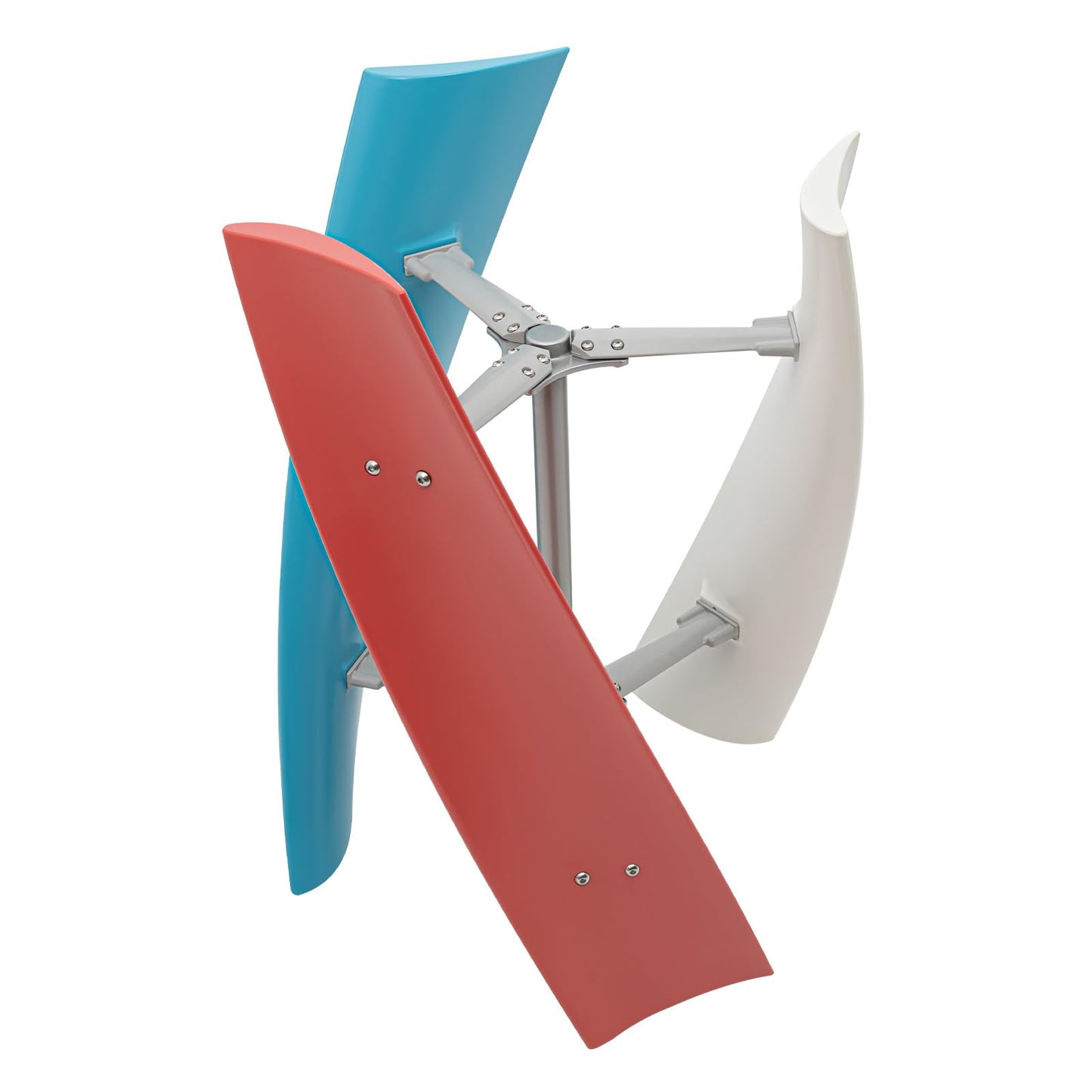400W Vertical Spiral Wind Power Turbine Generator 3-Blades Helix Wind Turbine Generator 12V DC Vertical Axis Wind Power Generator Kit with Maglev Generator and Controller