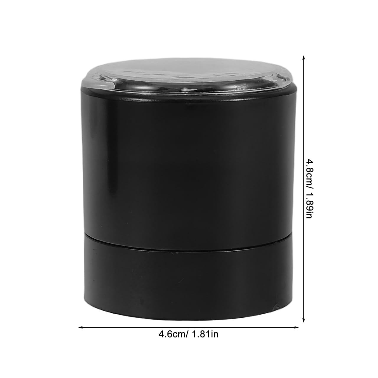 OKUMEYR Stainless Steel Grinder Cap Covers for Salt Pepper Mills Adjustable Spice Grinder Lid Covers Manual Kitchen Spice Jar Tops Easy to Clean 2 Pack Compact 1.88X1.81X1.77 Inch