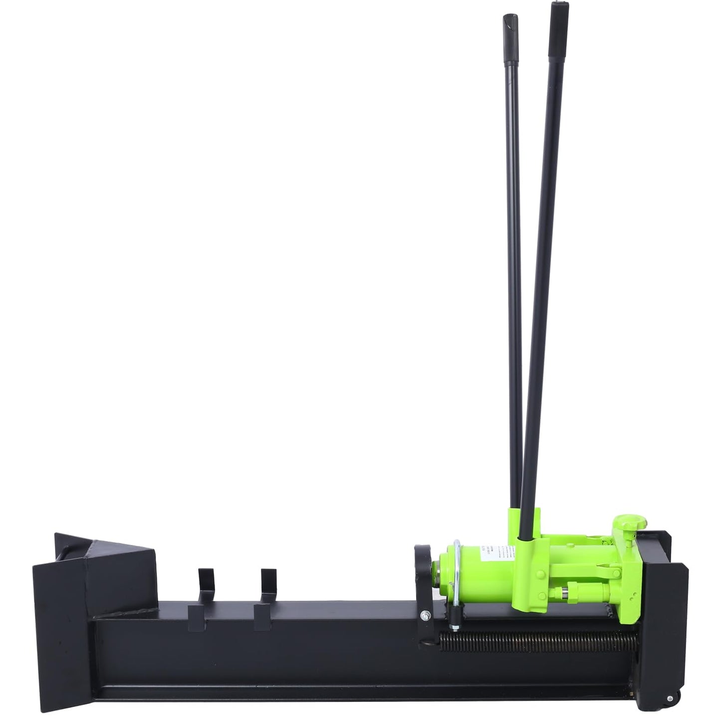10 Ton Horizontal Log Splitter - Steel Blackish Green - Powerful Labor-Saving Machine - Durable Outdoor Use - Efficient Log Splitting