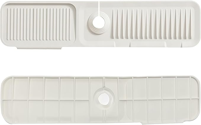 Kitchen Sink Splash Guard Silicone Drip Catcher Tray Sink Protector