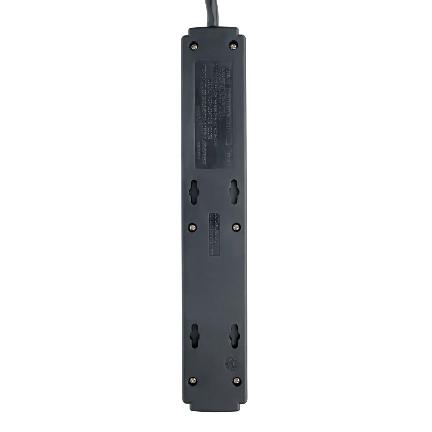 Eaton Tripp Lite series 6 Outlet Surge Protector Power Strip, 6ft Extension Cord, 900 Joules, 15A Circuit Breaker, UL Certified, Black (TLP606B)