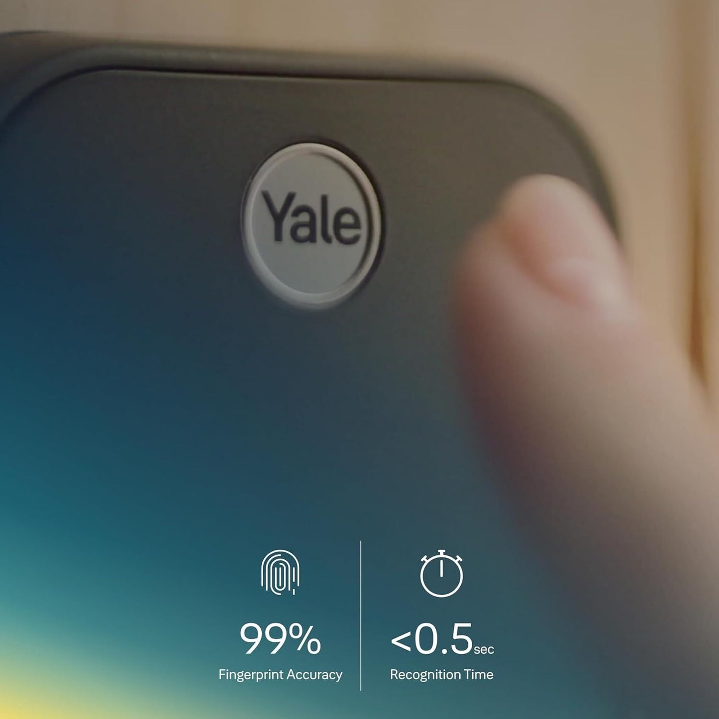 Yale Assure Lock 2 Touch Deadbolt, Oil Rubbed Bronze Smart Keyless Entry Door Lock with Wi-Fi Connected Touch Keypad and Fingerprint Scanner, YRD450-F-WF1-0BP