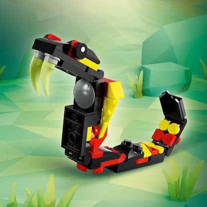 LEGO Creator 3in1 Wild Animals: Surprising Spider Toy - Transforms into a Scorpion Figure or a Snake - Building Set for Nature-Loving 7+ Year Old Boys & Girls - Creative Birthday Gift - 31159