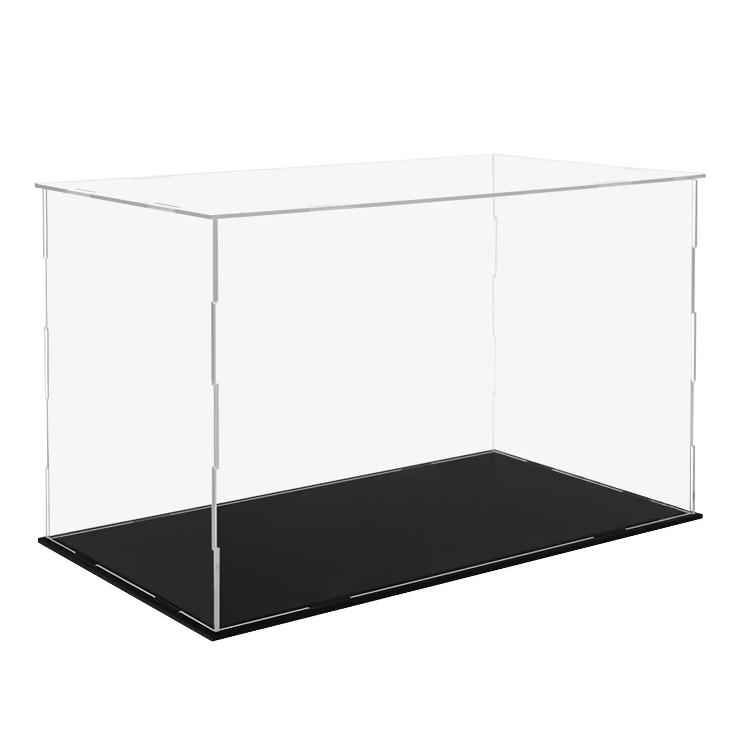 Mineral Crystal Collectibles Acrylic Display Box, Square Holder Organizer Showcase Shelves for Reception Decoration Box, Graduation Keepsake, Party Favor, 35x60x55cm/14x24x22in