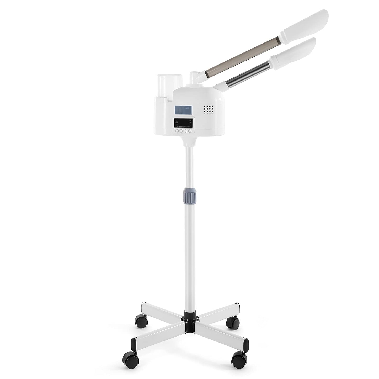 Professional 3 in 1 Facial Steamer Upgrade Esthetician Steamer with hot & Cold Nozzle 5X LED Magnifying Lamp Beauty Salon Spa