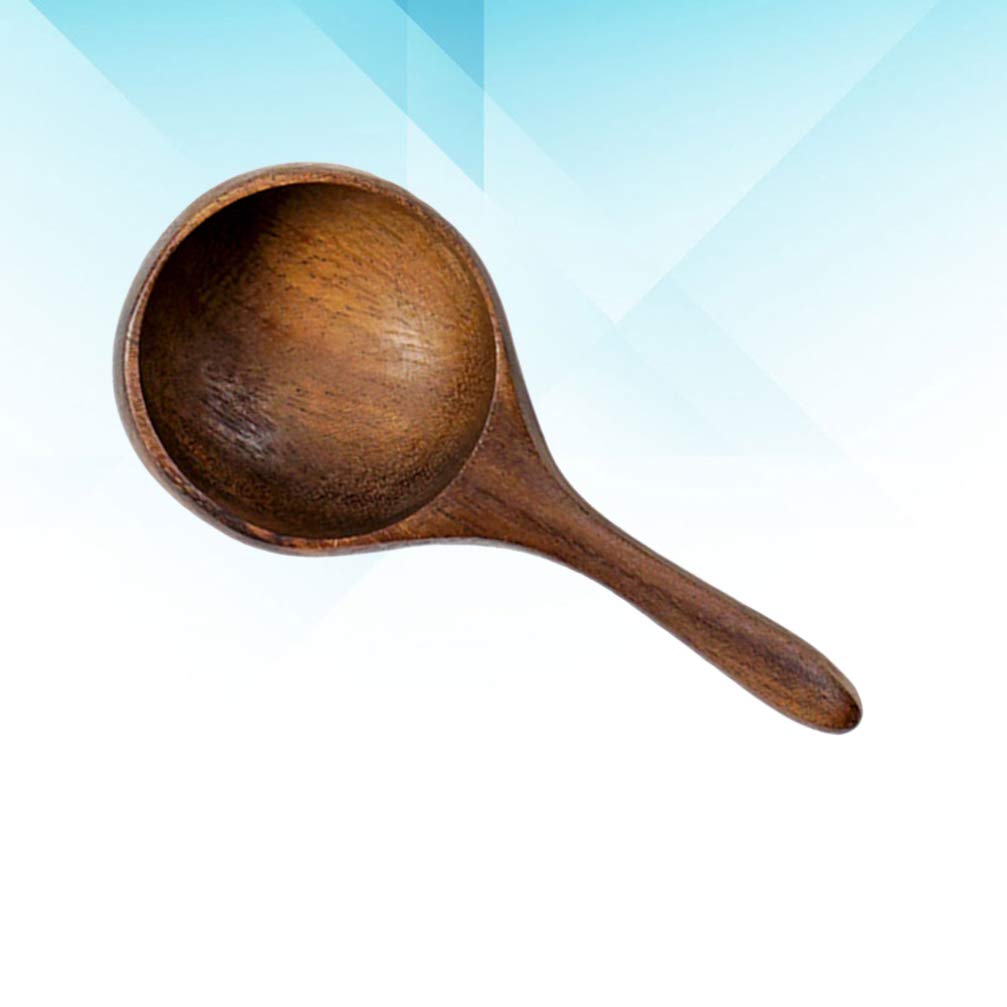 Wooden Measuring Spoon Coffee Beans Ground Spoon Tablespoon Scoop Wooden Kitchen Soup Spoon Scale Teaspoons Kitchen Baking Utensils