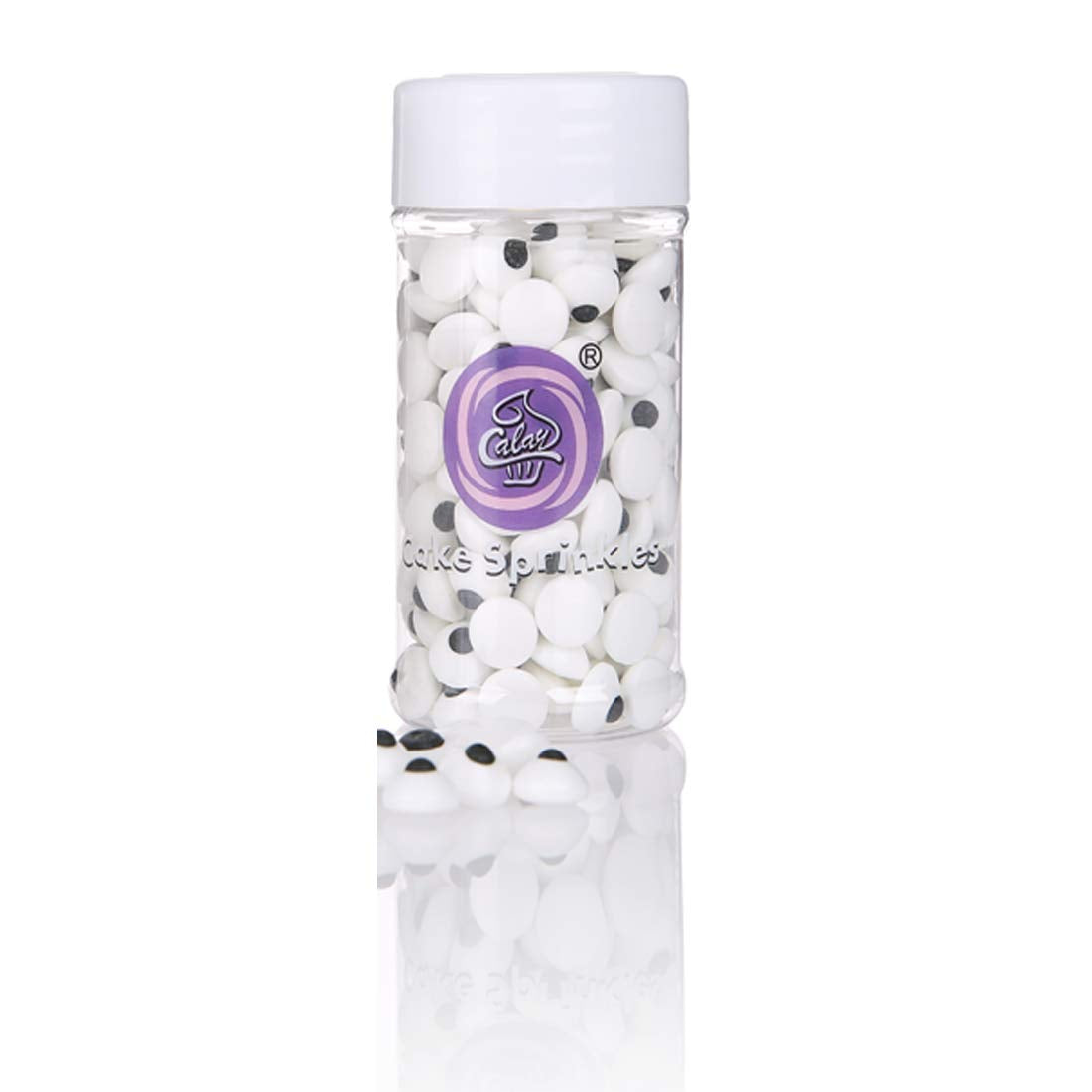 Halloween Small Candy Edible Eyeballs Eyes Sprinkle Cake Cupcake Toppers Dessert Cookie Decorations Party Supplies 3 oz