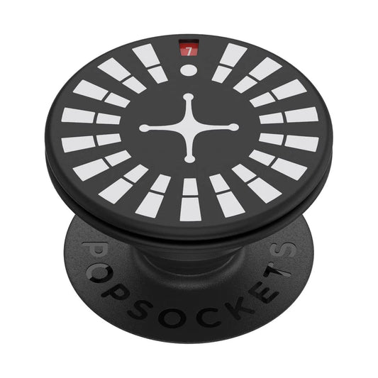 PopSockets Phone Grip with Expanding Kickstand, Backspin PopSocket, Spinning PopSockets - Roulette